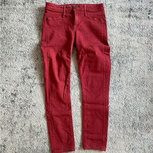 Red Ernest Sewn Pants in size 25